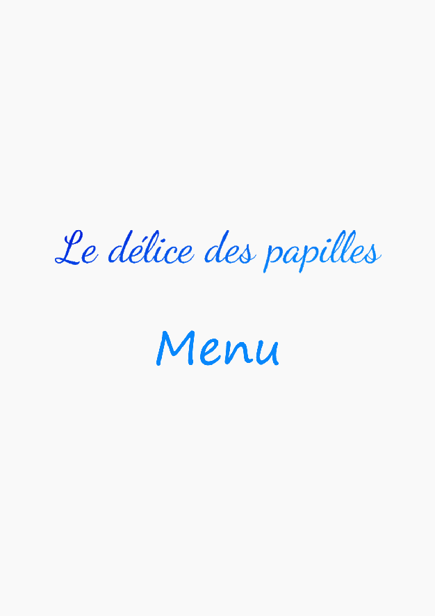 le delice des papilles